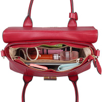 Single Shoulder Leather Messenger Bag