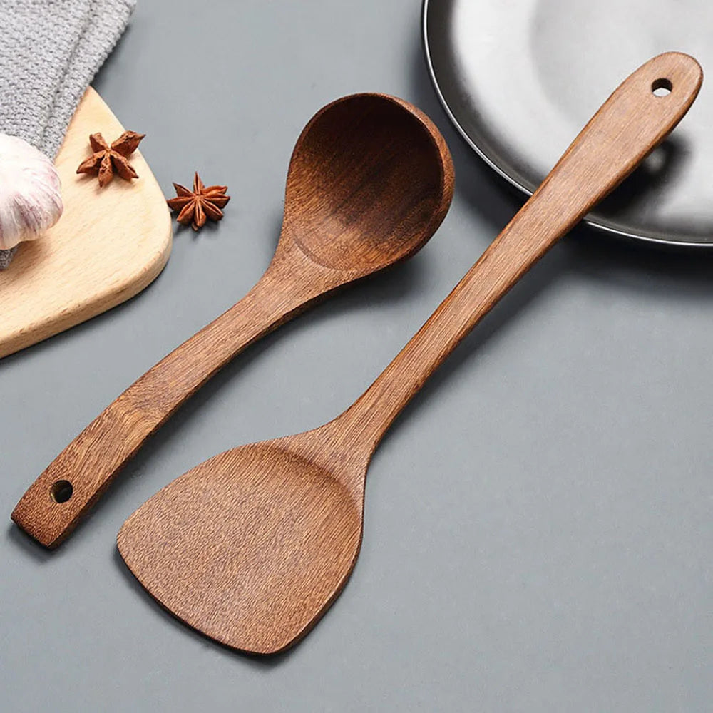 Stir the pot with this Wooden Kitchen set