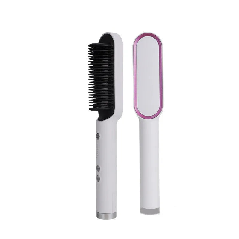 Ceramic Anti-Scalding Professional Hair Straighten Brush