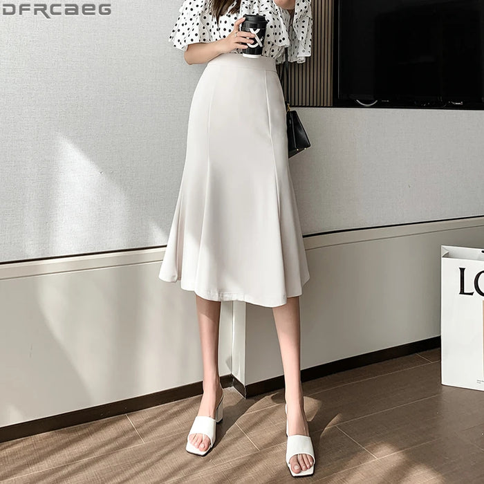 Elegant Mermaid High Waist Skirts
