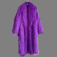 Stylish Shaggy  Long Winter Coat