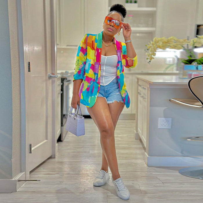 Casual Fun Colored Blazer