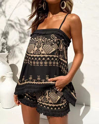 Printed Black