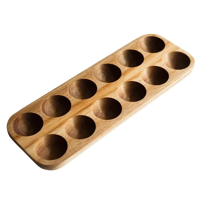 Japanese Style Wooden Egg Storage Box