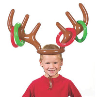 Christmas Inflatable Reindeer Antler Ring Toss Game