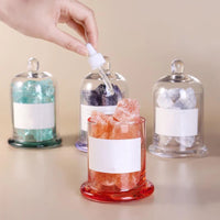 Illuminate Your Space with the Colorful Aromatherapy Glass Candle Holders