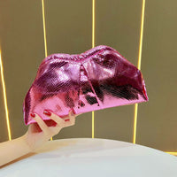 Fashionable 80's Metallic Glam Handbag