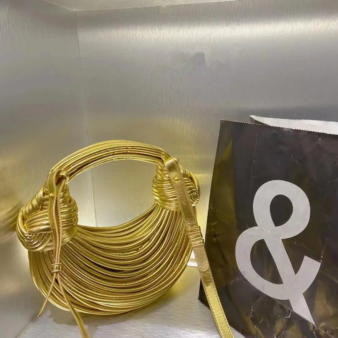 The Fabolus Handwoven Knotted Hand Bag
