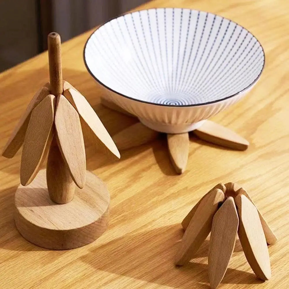 Wooden Kitchen Tree Trivet