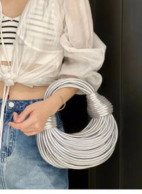The Fabolus Handwoven Knotted Hand Bag