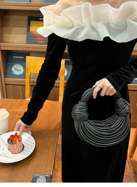The Fabolus Handwoven Knotted Hand Bag