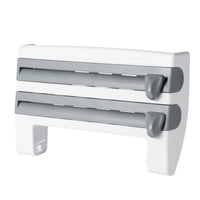 Kitchen Organizer with Foil and Paper Cutter + Towel Holder