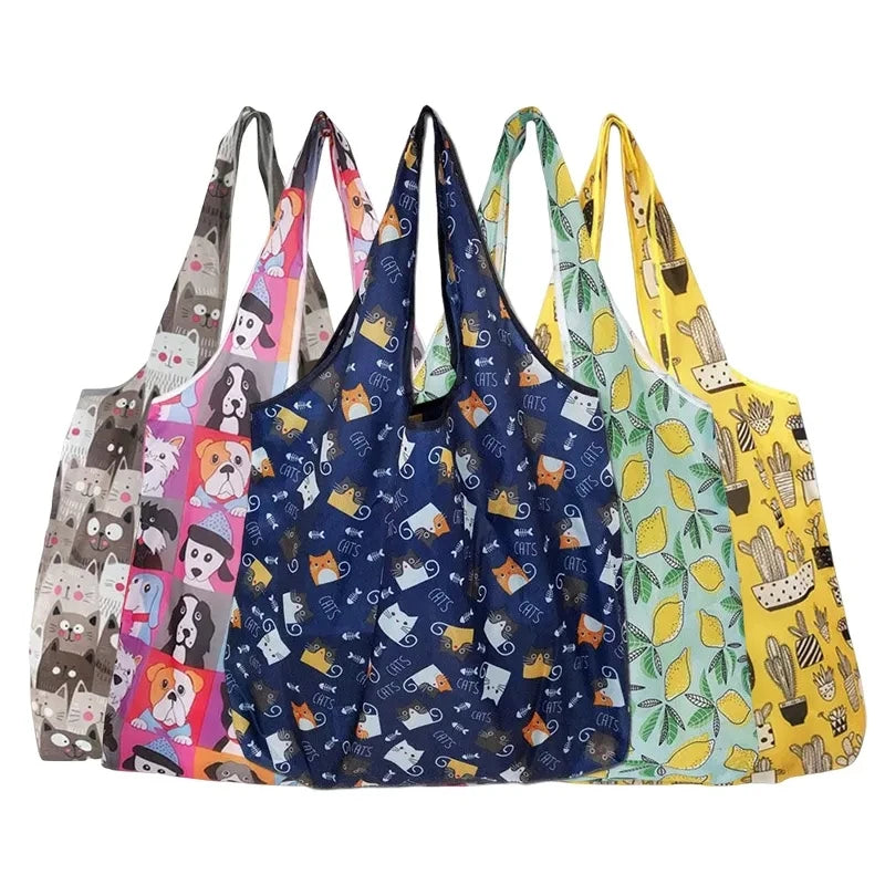 Lighten your Load  with the  Reusable Shopping Bags