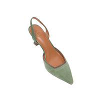 Low Heel Pointed Toe  Dressy Sling Back