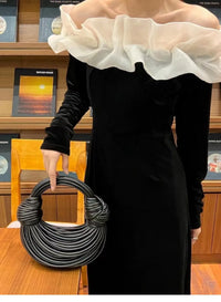 The Fabolus Handwoven Knotted Hand Bag