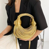 The Fabolus Handwoven Knotted Hand Bag