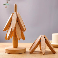 Wooden Kitchen Tree Trivet