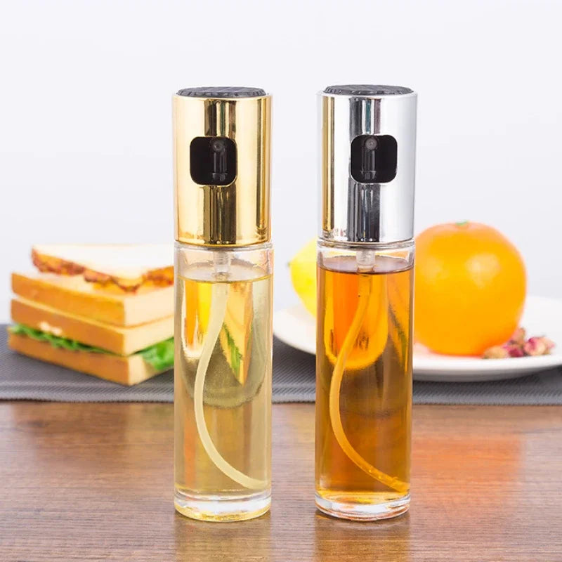 Kitchen Glass Oil Spray Dispenser Bottle