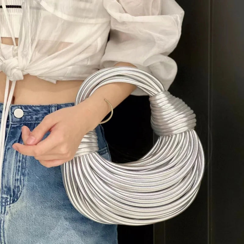 The Fabolus Handwoven Knotted Hand Bag