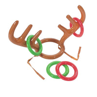 Christmas Inflatable Reindeer Antler Ring Toss Game