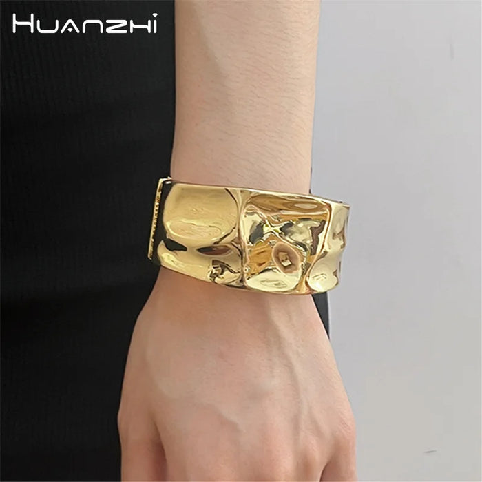 Bold  Thick Cuff Bangle Simple