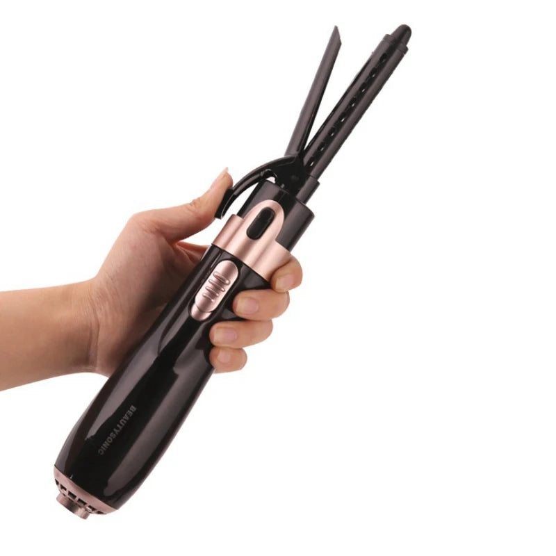 4-in-1 Professional Hot Air Curling Iron and Hair Straightener