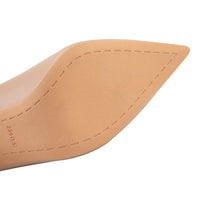 Soft Leather Pointed Decorative Metal Buckle Stiletto