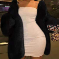 Foxxxy.......... Faux Fur Coat for the Holiday