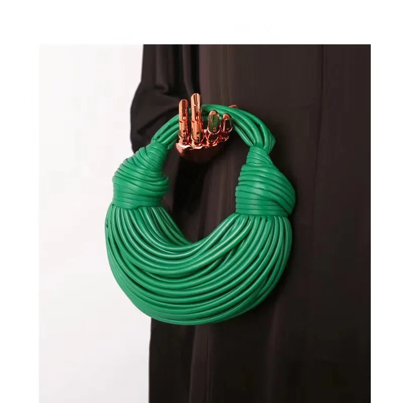 The Fabolus Handwoven Knotted Hand Bag