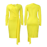 Work to party Dress with a Slimming Waist Effect