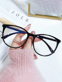 Fashionable anti-blue light large frame glasses frames