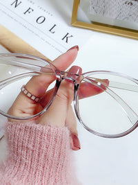 Fashionable anti-blue light large frame glasses frames