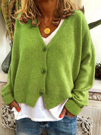 Women's Fashion Loose Sweater Cardigan