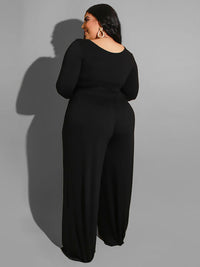 Curvy Knit Two-Piece Set