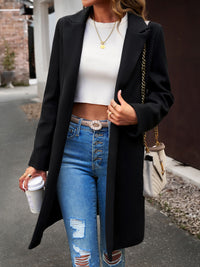 Winter's Fashionable Wool Cardigan Coat