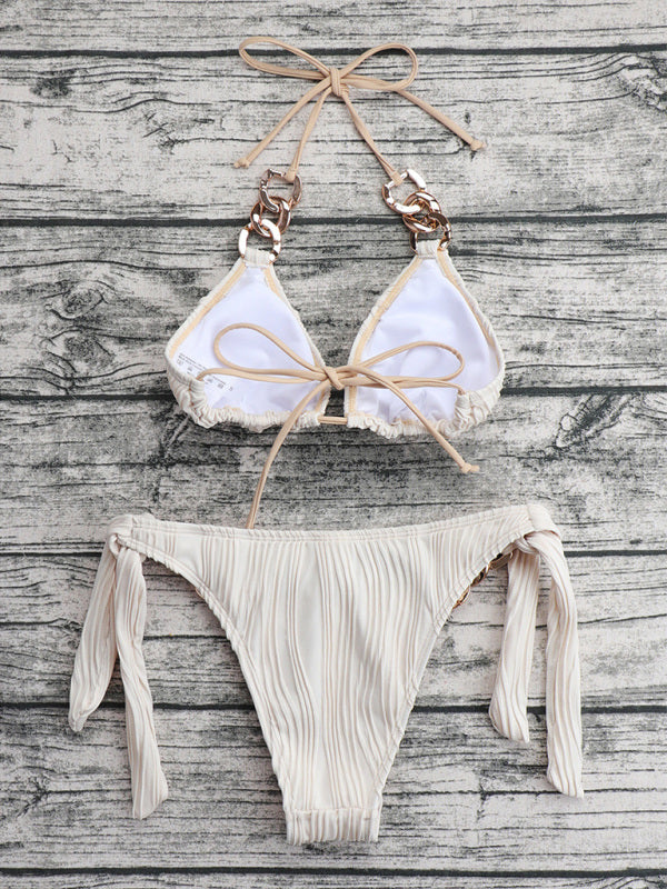 Two Piece Sexy Chain Link  Bikini
